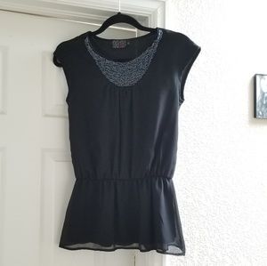 MCM Navy Blue Top